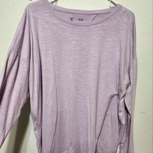 Lilac long sleeve Athletic top